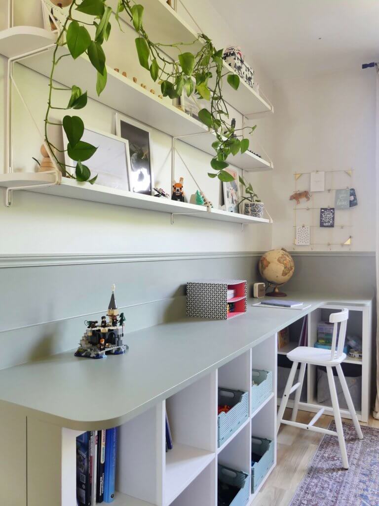diy bureau ikea kallax