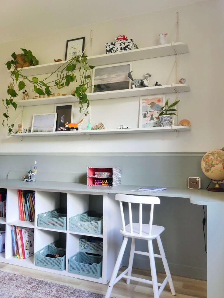 diy bureau ikea kallax