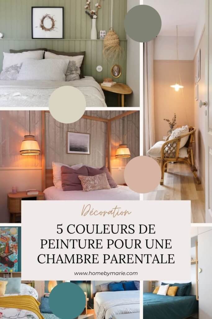 couleur peinture chambre parentale